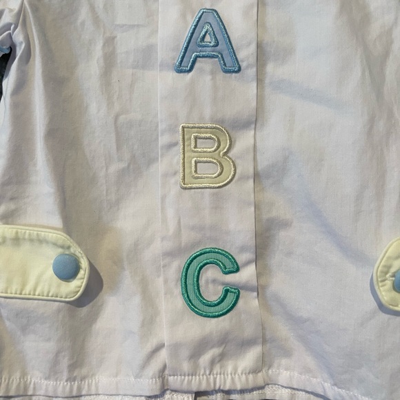 The Smocking Place ABC Matching Short Set - Picture 7 of 14